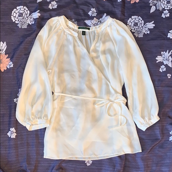 Lauren Ralph Lauren Tops - Lauren Ralph Lauren Wrap Blouse